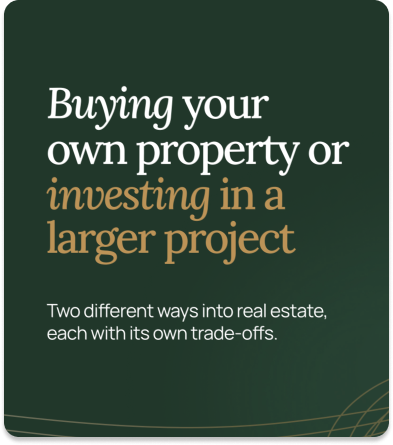 Buying your own property insight