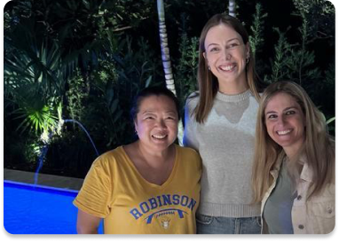 Corrales team members together