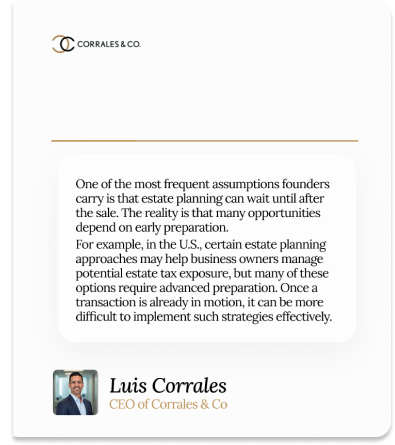 Founder estate planning insight